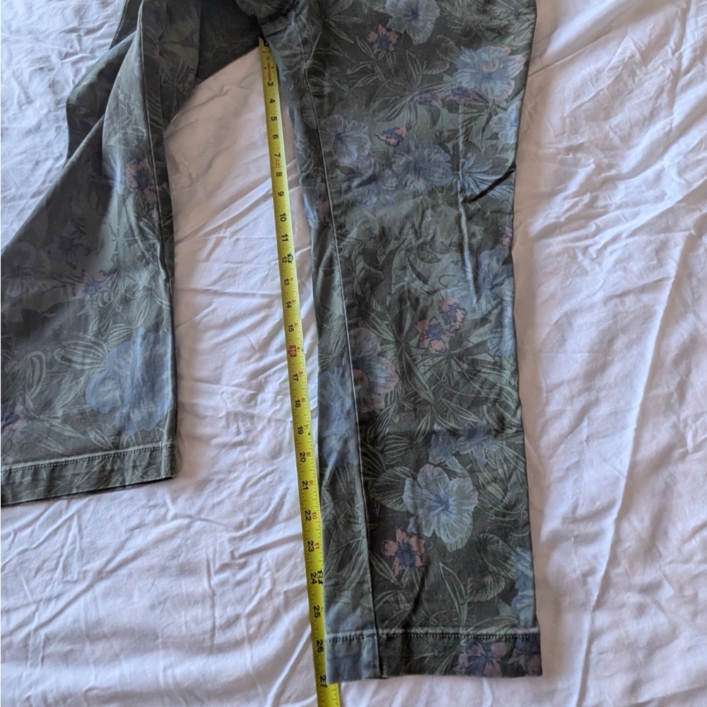 Hawaiian Print Womens Chinos GAP sz 16 - Picture 10 of 12